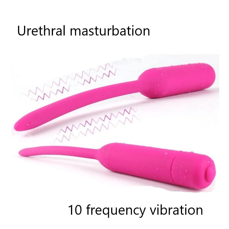 10-скоростной уретральный вибратор для пениса штекер мужской мастурбатор мягкий
