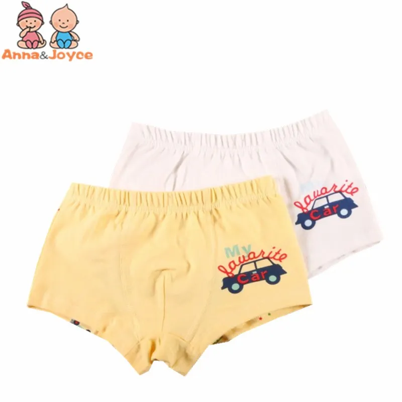 

6Pcs/lot Cotton Boxers Kids Underwear Boys Shorts Panties Boy Patchwork Children's Underwear Suit 2-10Y