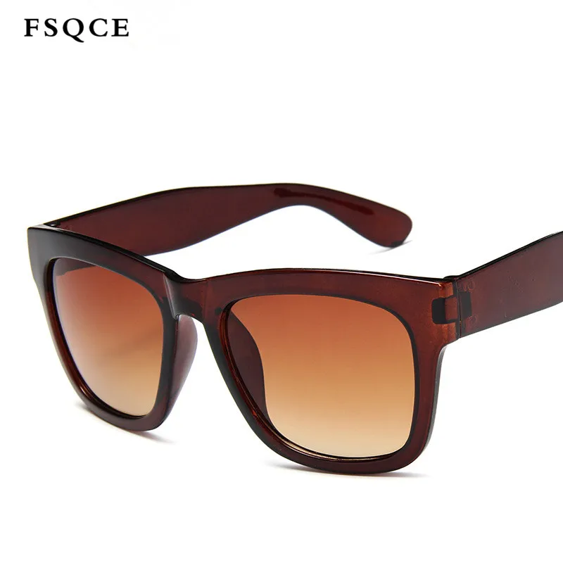 Очки солнцезащитные FSQCE женские в винтажном стиле кошачий глаз с зеркальными