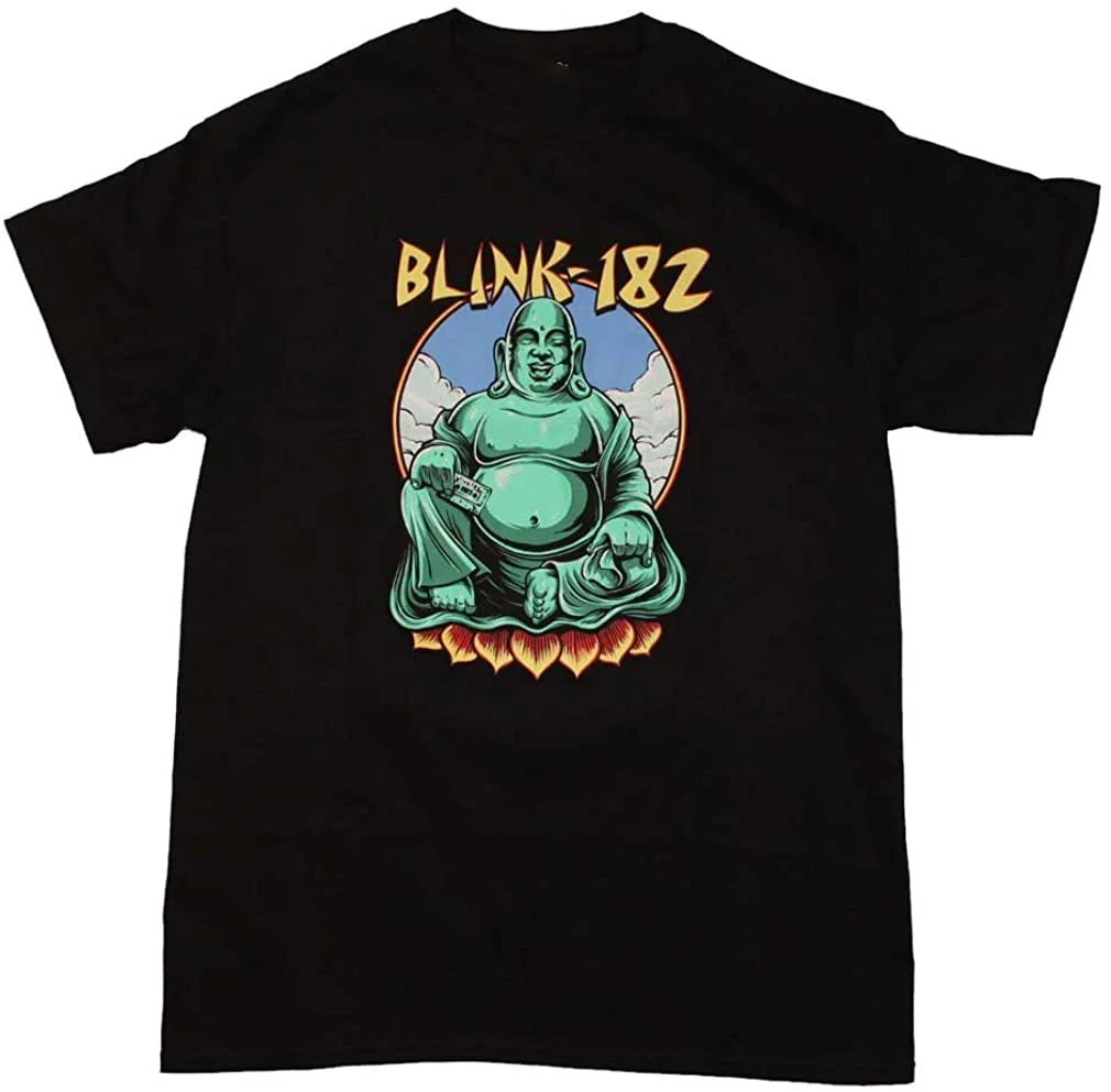 Редкая Винтажная Футболка Blink 182 Buddha все размеры S M L234Xl Az030|Мужские футболки| |