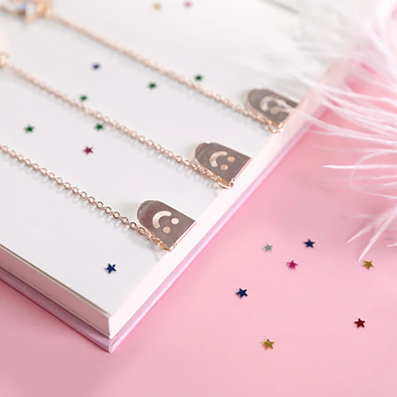 

Unicorn Bookmarks for Books Stationery Teacher Gift Novelty Cute Metal Bookmark Cartoon Book Markers School office Stationery