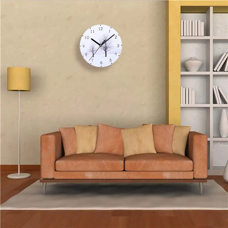Reloj de pared, скандинавские украшения для комнаты, Ловец снов, настенные часы, креативные деревянные настенные часы, большие круглые декоративные часы saat 661GZ10