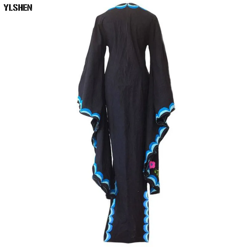 Женские Платья с цветочным принтом базин праздничная африканская одежда Дашики