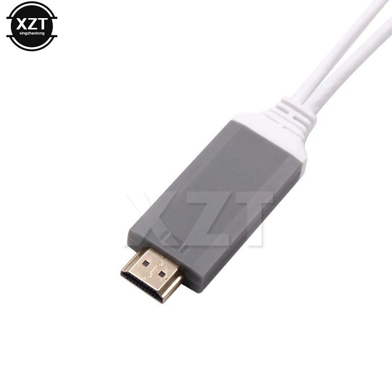 USB-C 3 1 Type C к HDMI TV HDTV кабель HD 4K DMI конвертер АДАПТЕРНЫЕ Кабели USB для iPhone цифровой AV |
