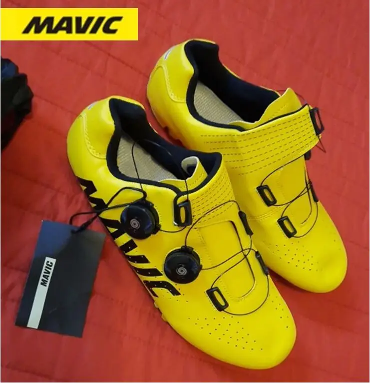 Новинка Обувь для велоспорта MAVIC MTB шоссейного Профессиональная дышащая обувь