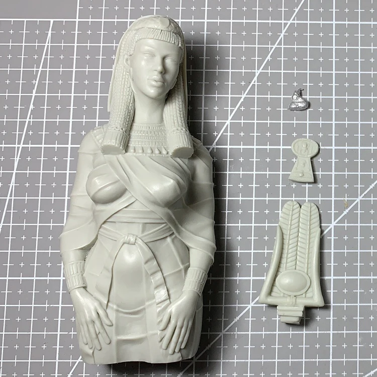 

1/10 Resin Bust Character Bust Model Snake Queen White Model GK Figure X298