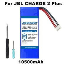 GSP1029102 10500 мАч GSP1029102R Аккумулятор для JBL Charge 2 Plus 2 Plus, Charge 2+, charge 3 версия P763098 батареи Бесплатные инструменты