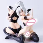Экшн-фигурка NieR: Automata Yorha  2, тип B 2B, 20 см, GK, аниме девочка, ПВХ, игрушечная статуя, аниме, Коллекционная модель для взрослых, кукла в подарок