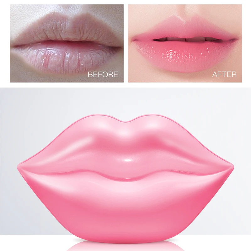 

20/12/10PCS Crystal Collagen Lip Mask Moisture Essence Nourishing Gel Lip Patch Lips Pads Anti Aging Wrinkle Remove Lip Lines