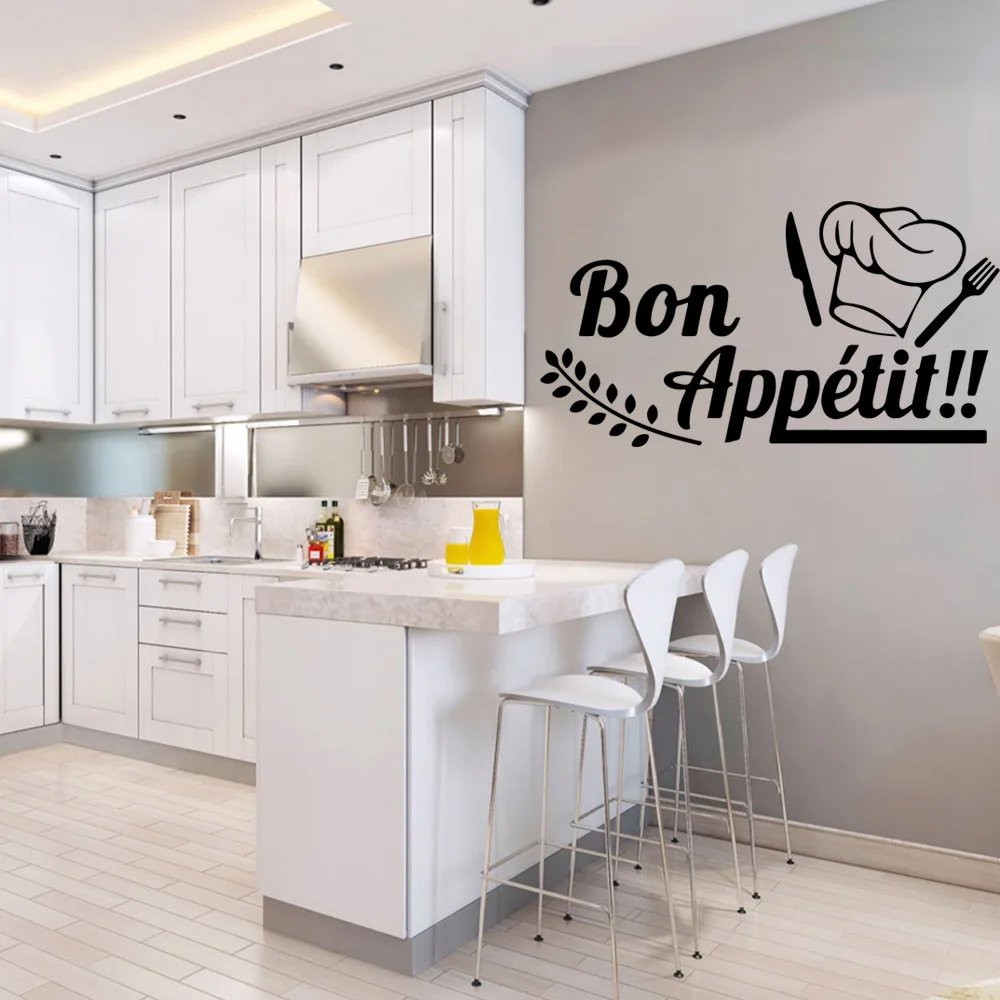 Наклейки на стену Diy bon appetit украшение для дома в виде животного аксессуары
