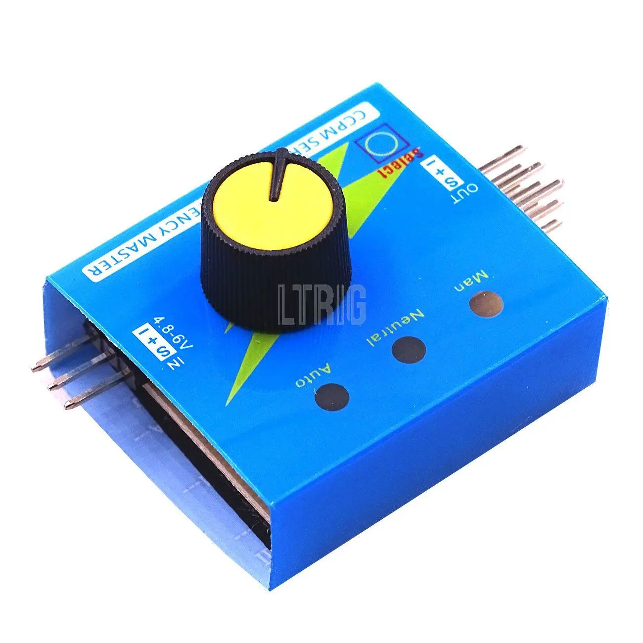 

LTRIG custom 1Pcs Servo Tester Gear Test CCPM Consistency Master Checker 3CH 4.8-6V with Indicator Light