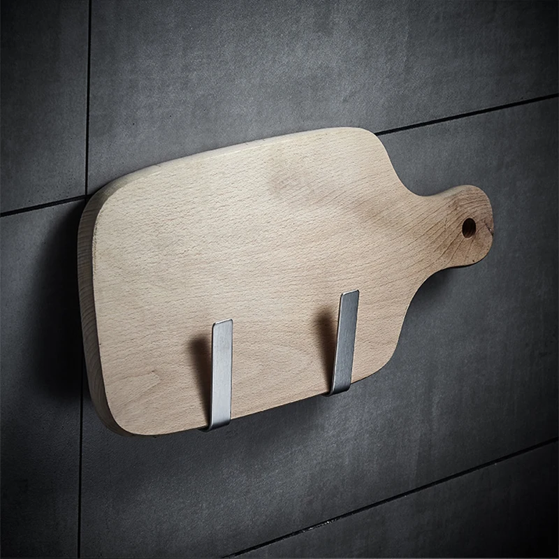 2 шт. настенные крючки для разделочной доски из нержавеющей стали|Подставки