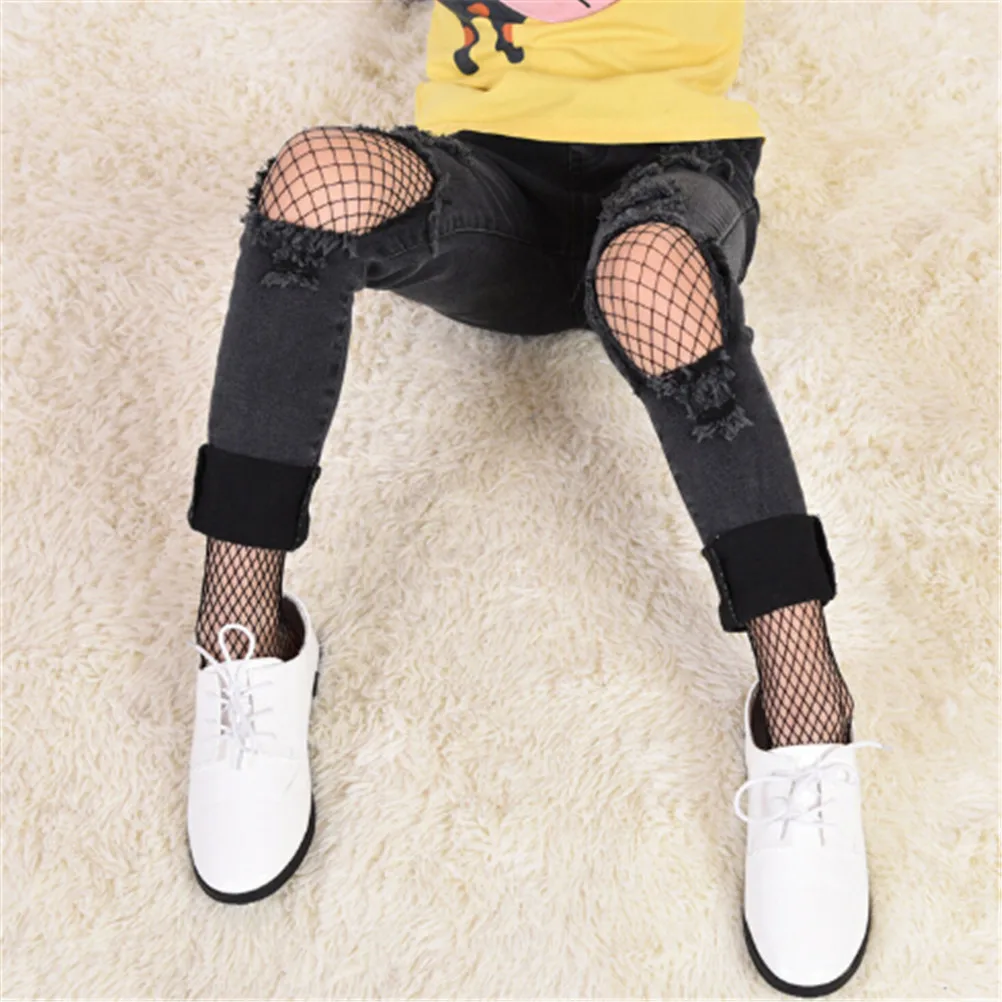 Сексуальные чулки новинка женские полупрозрачные кружевные сетчатые черные