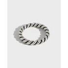 3,2 мм Ретро Винтажные оригинальные искусственные серебряные ювелирные изделия оплетка твист оплетка костяшки средний палец кольцо