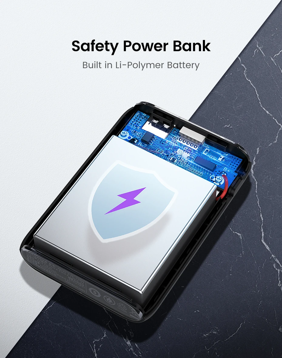 Ugreen power Bank 10000 мАч Быстрая зарядка 4,0 3,0 QC3.0 внешняя Мобильная батарея быстрое PD зарядное устройство для iPhone 11 8 Xs Mini power bank