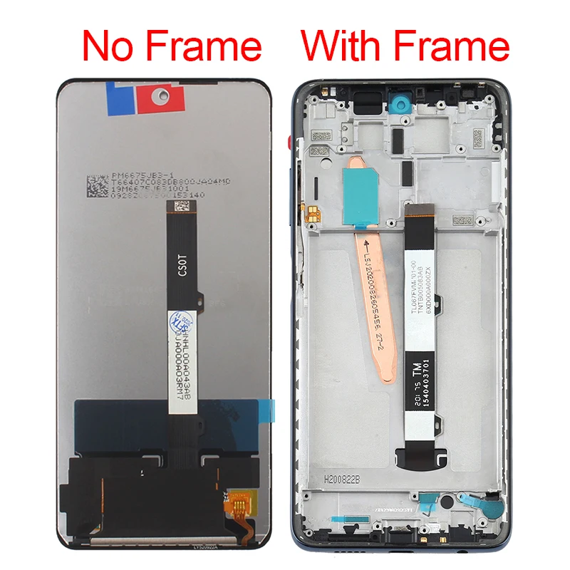original for xiaomi poco x3 display lcd mobile phone touch panel for poco x3 pro nfc lcd replacement parts m2007j20cg display free global shipping