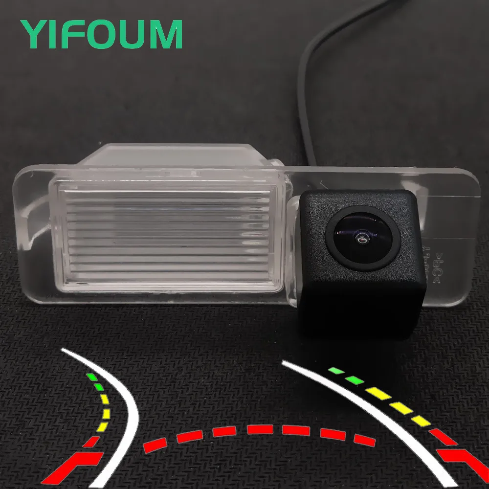

YIFOUM HD Dynamic Trajectory Tracks Car Rear View Backup Parking Camera For Nissan Venucia R50 2012-