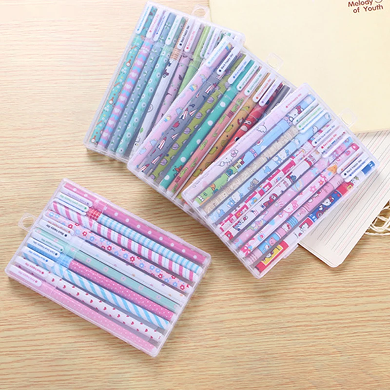 

10 Pcs/Color Gel Pen Animal Starry Sky Korean Stationery Painting School