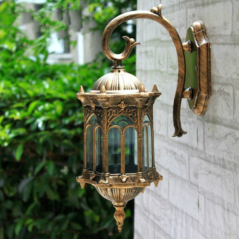 

Newest popular retro outdoor wall light favorable europe villa sconce lamp waterproof exterior garden doorway lighting WF1022