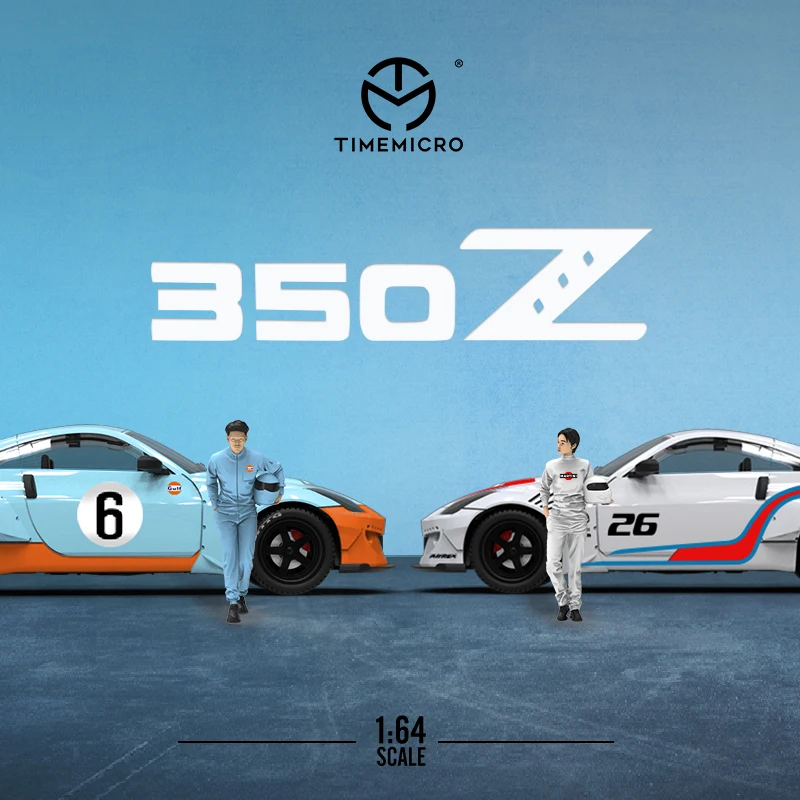

ТМ 1/64 Nissan 350z Martini и литая модель автомобиля с заливом