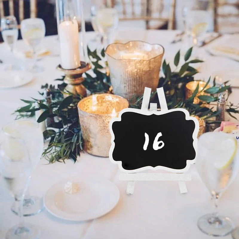 Мини деревянная подставка для халата Свадебные Декорации на свадьбу декор стола