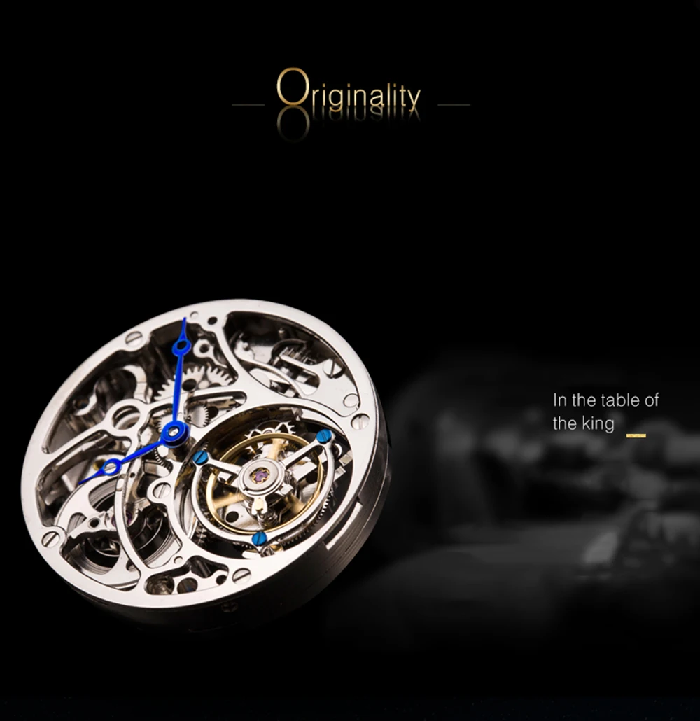 GUANQIN Tourbillon часы оригинальные часы Скелет Механические Сапфир для мужчин s часы лучший бренд Роскошные часы для мужчин Relogio Masculino