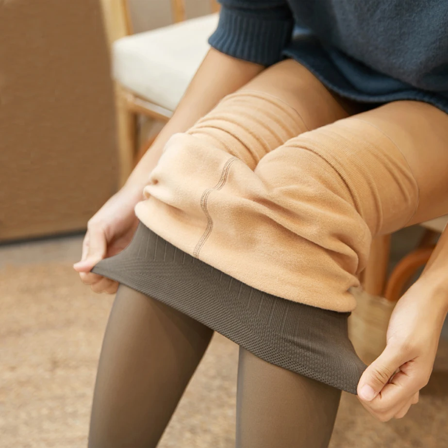 Колготки женские зимние черные с имитацией кожи 350 г|Колготки| |