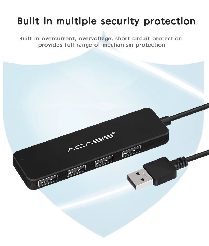 Высокоскоростной 4 порта s USB 3 0 концентратор с портом питания USB2.0 разветвитель OTG