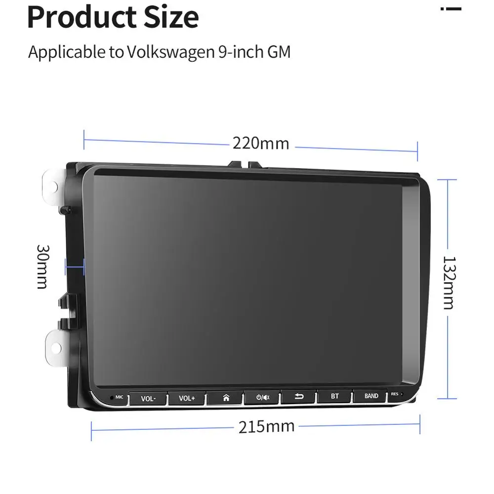 9 дюймов Android 0 автомобильный стерео радио GPS навигация мультимедийный плеер с