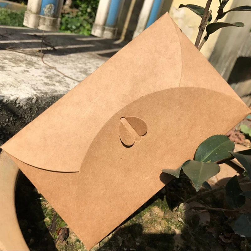 

10*15cm/5.5*9cm Kraft Black Paper Envelope Message Card Letter Stationary Storagepost Letter Envelope Gifts Paper Gift Hot Sale