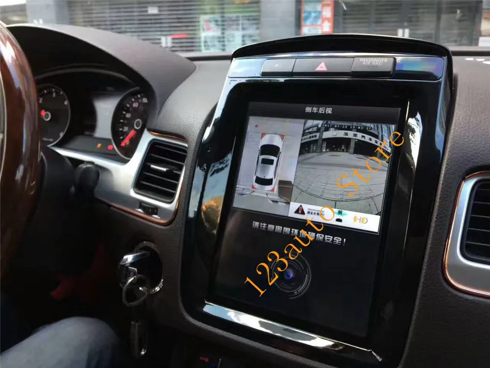 Автомобильный DVD плеер с GPS навигацией для Volkswagen TOUAREG 10 4 9 0 PX6 HDMI 2010 &quotвертикальный