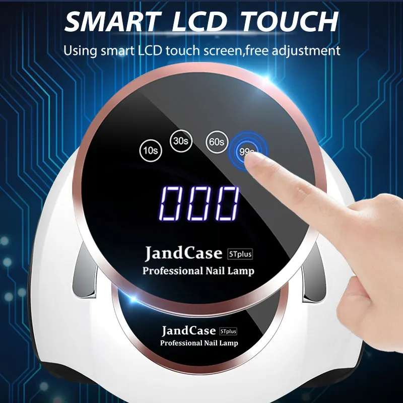 Лампа УФ/LED для сушки ногтей салонный инструмент маникюра сушилка с 60