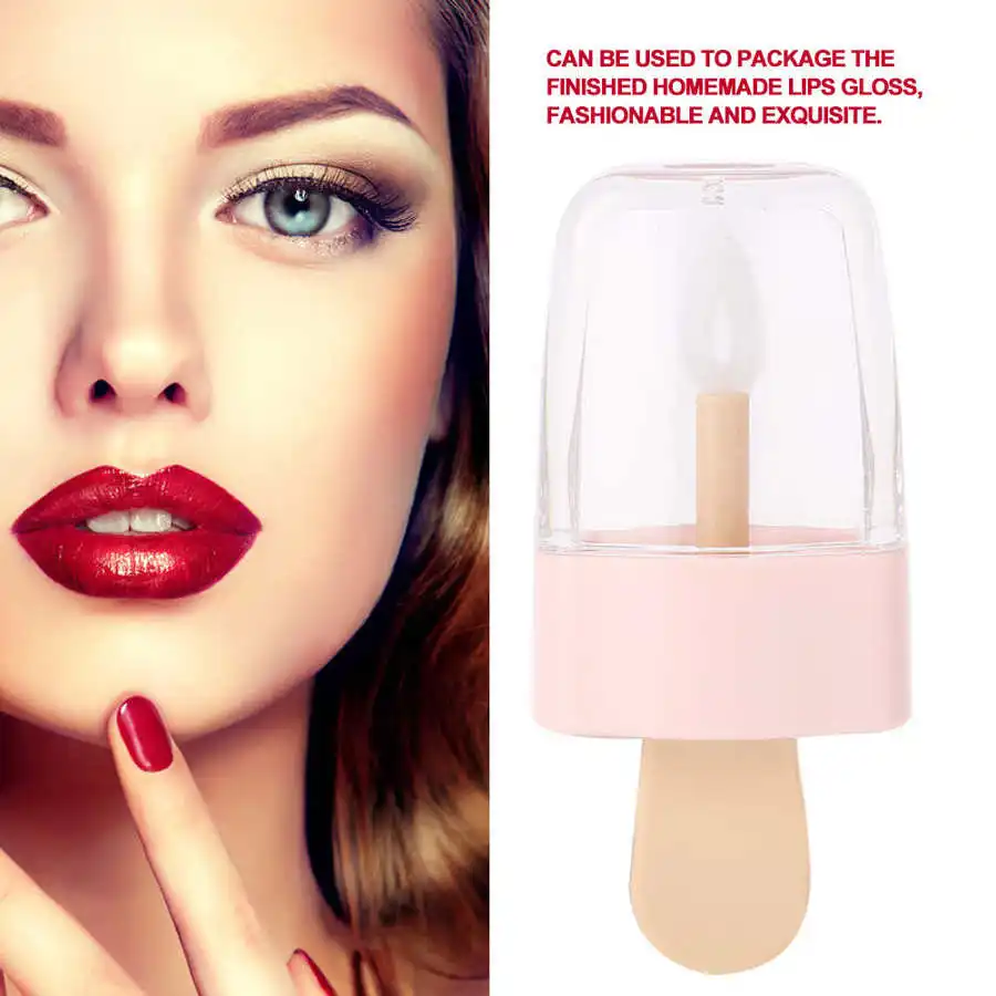 Косметический пустой контейнер для блеска губ 10 шт. кисти макияжа бальзама блеск