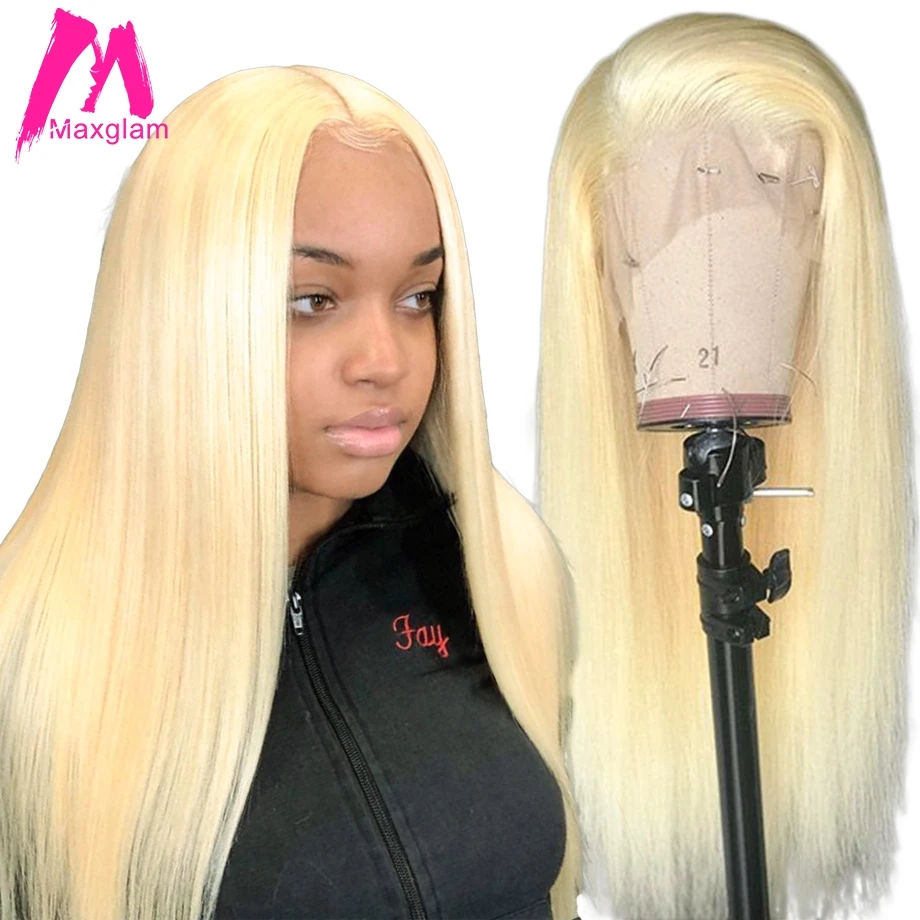 613 светлые кружевные передние парики из человеческих волос короткий фронтальный