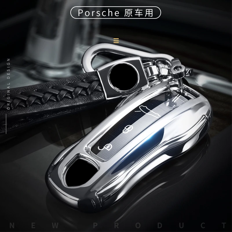 ТПУ чехол для автомобиля Porsche 911 Macan Cayman Cayenne Boxster Remote Smart Key | Автомобили и мотоциклы