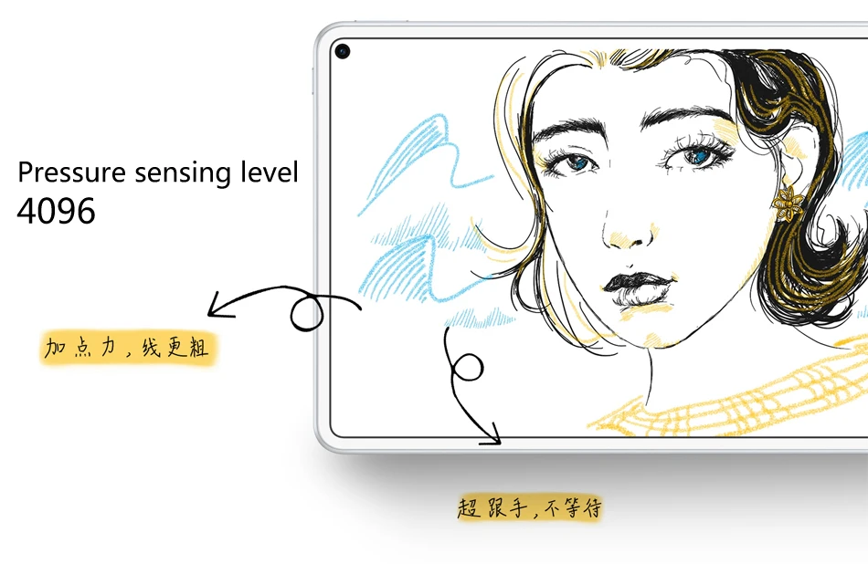huawei M-карандаш-Стилус Магнитный аттракцион беспроводной зарядки для huawei MatePad Pro