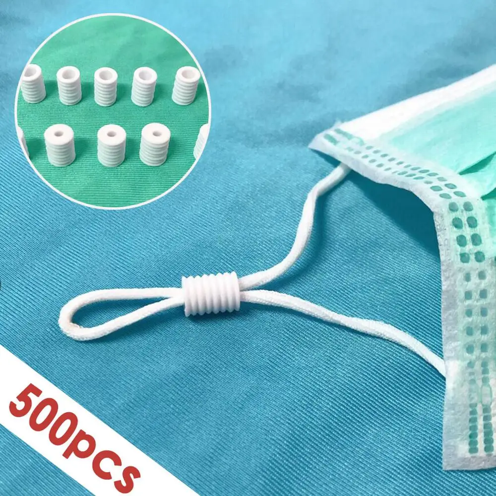 500 шт. стоппер переключатель Пряжка Веревка Зажим шнур замки для тянущихся струн