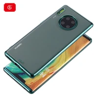 luxury ultra thin transparent silicone case new for huawei mate 20 30 por phone 360 shockproof full protective back cover cases