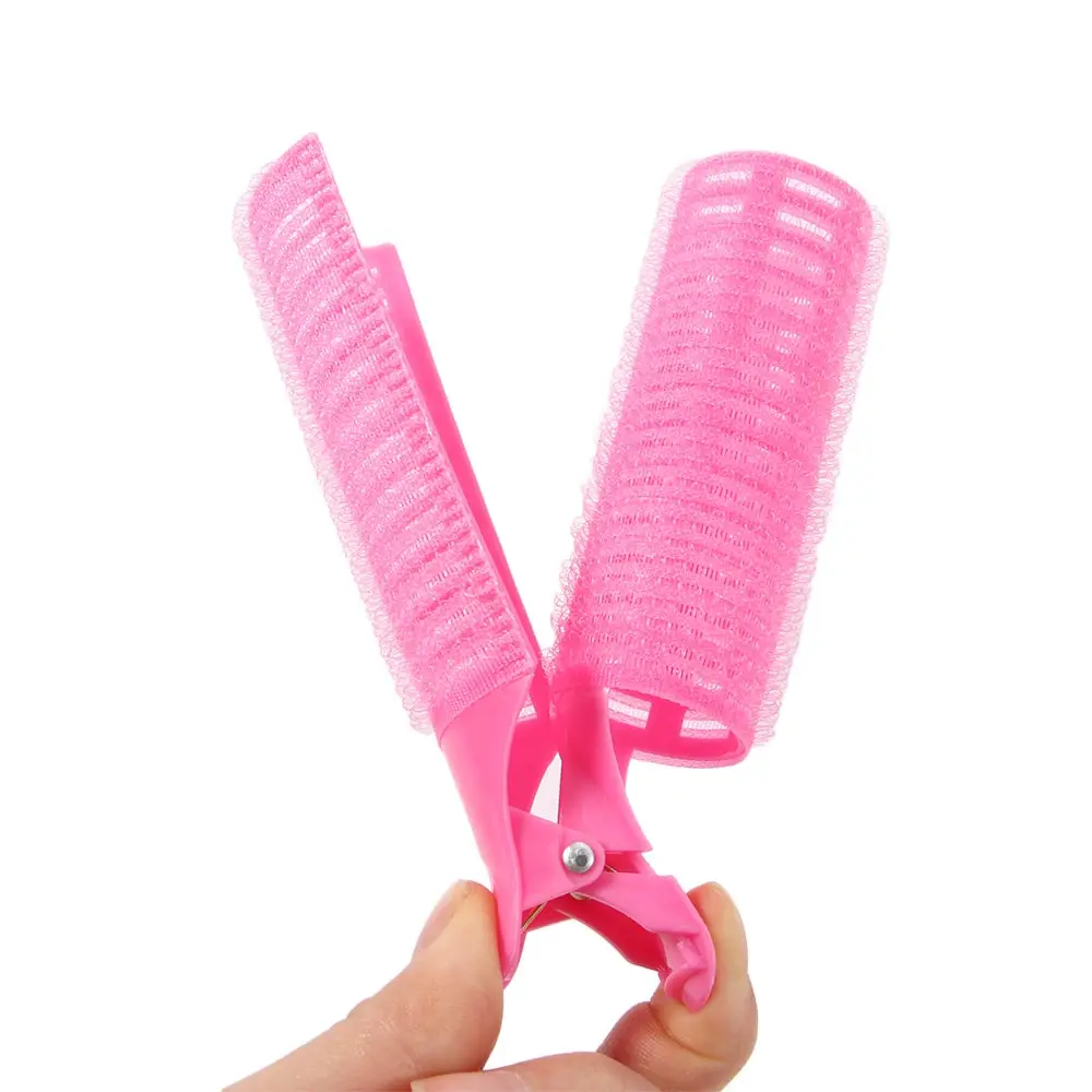 2 шт. пушистые заколки для корней волос воздушные челки инструмент завивки