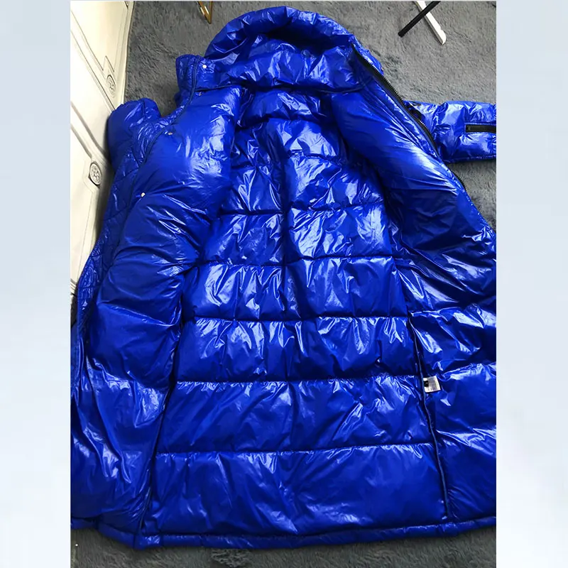 BF зимние пуховые пальто женские Длинные куртки модная яркая парка с капюшоном пуховая куртка женская верхняя одежда теплое водонепроницаемое пальто