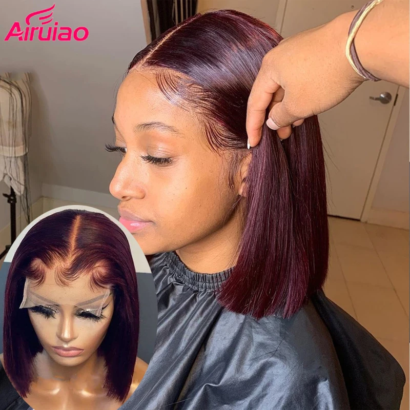 Женский парик с короткими прямыми волосами 13 х4 см | Шиньоны и парики