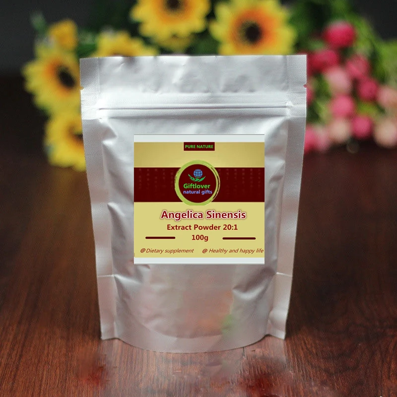 100-1000g Bulk Angelica Sinensis Root Extract Ligustilide Powder 20:1 Chinses Dong Quai All-purpose Woman's Tonic Herb | Красота и