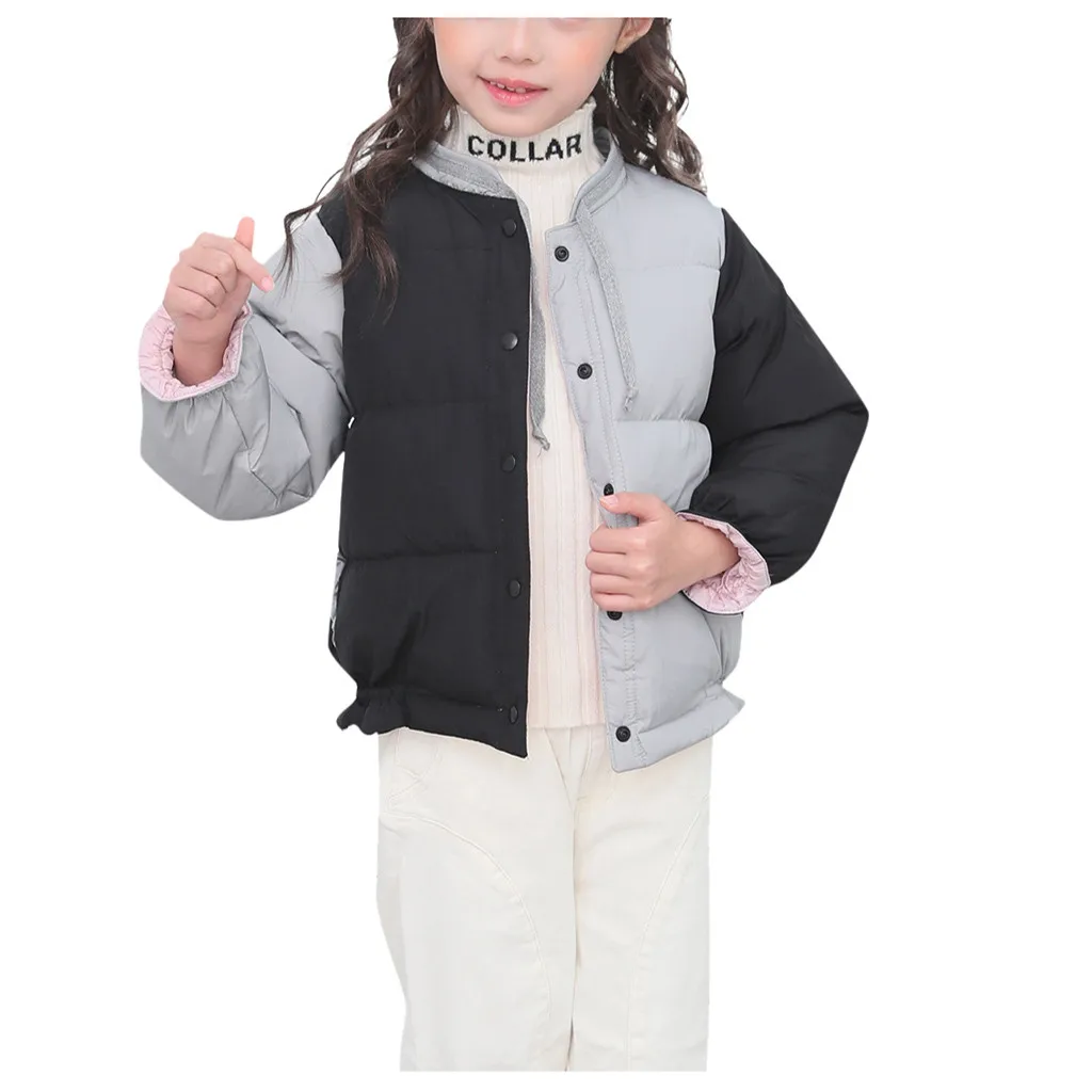 Kids Snowsuits Winter Boy Girl Ddown Coat Waterproof Spring Autumn Thick Padded Jacket Casual Clothes Y824 | Детская одежда и