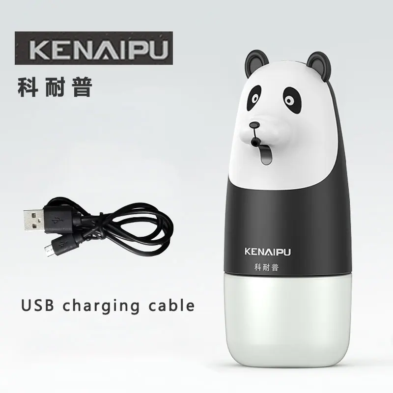 Электрический автоматический дозатор пенного мыла умный мультяшный мыльных