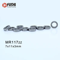 mr117zz abec 1 500pcs 7x11x3 mm miniature ball bearings l1170zz