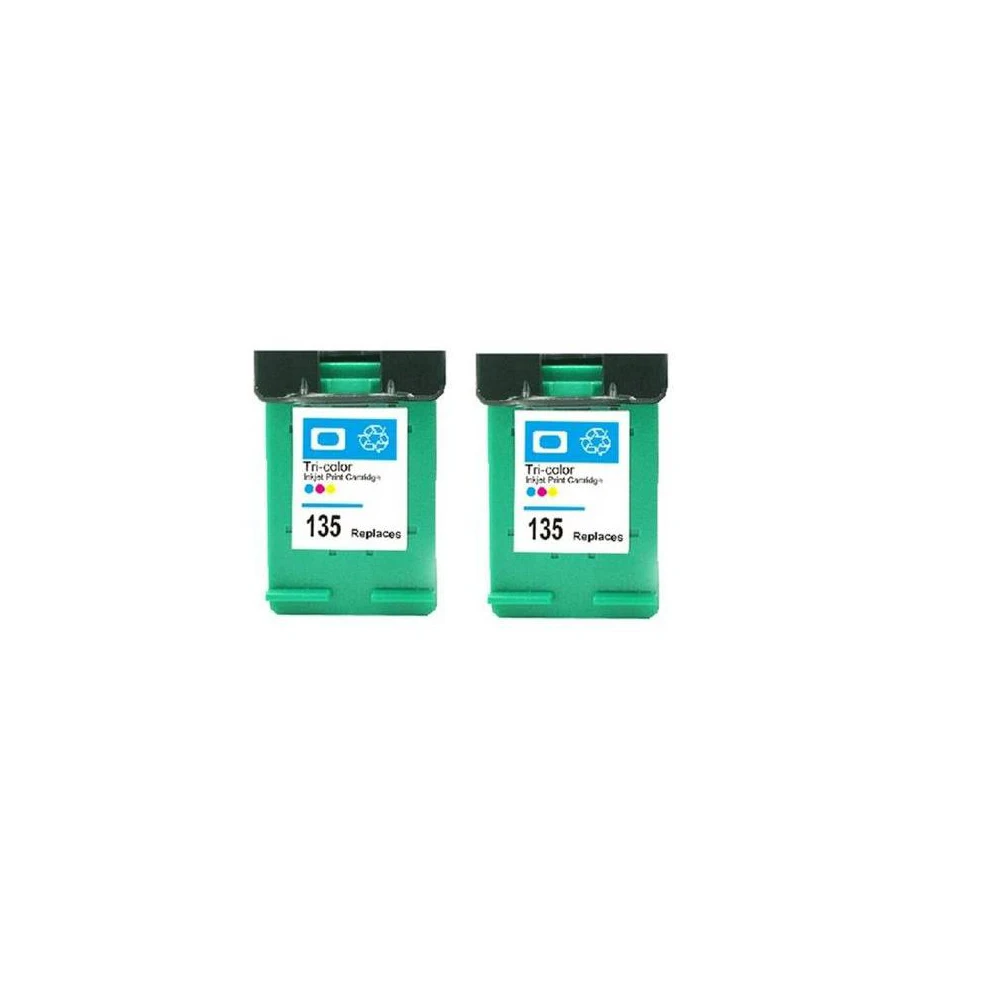 Картридж для принтера hp135 135 XL C8766HE Deskjet 460 5743 5943 6543 6543d 6623 6843 6843d 2 шт.|ink cartridge|printers ink