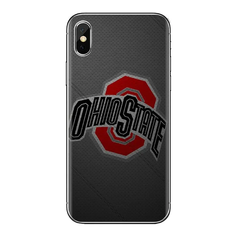 OHIO STATE BUCKEYES Silicone Phone Skin Case For Huawei Honor 7X V10 6C V9 6A Play 9 Mate 10 Pro Y7 Y5 P8 P10 Lite Plus GR5 2017 |