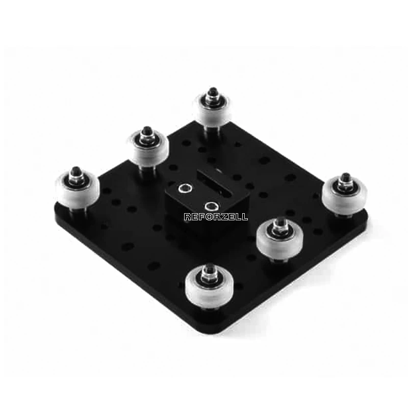 Reprap 3D Printer CNC C-Beam Gantry Plate - XLarge set v-wheel +TR8*8 anti backlash nut kit | Компьютеры и офис