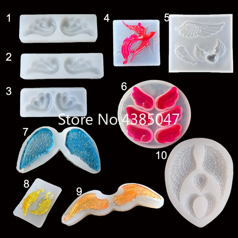 1 шт. силиконовая форма для украшений из эпоксидной смолы|Инструменты и