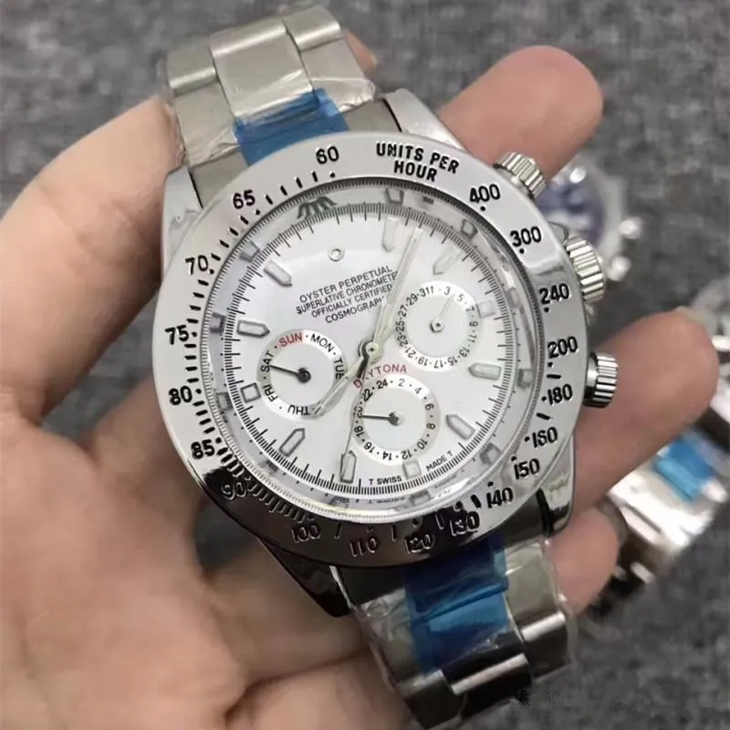 Топ люксовый бренд платье мужские часы в деловом стиле montre homme все циферблаты